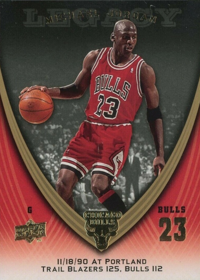 2008 Upper Deck Jordan Legacy  Michael Jordan #437 Basketball Card