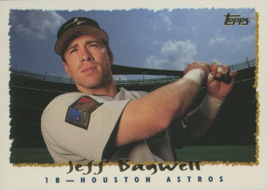 1995 Topps Jeff Bagwell #405 Baseball Card