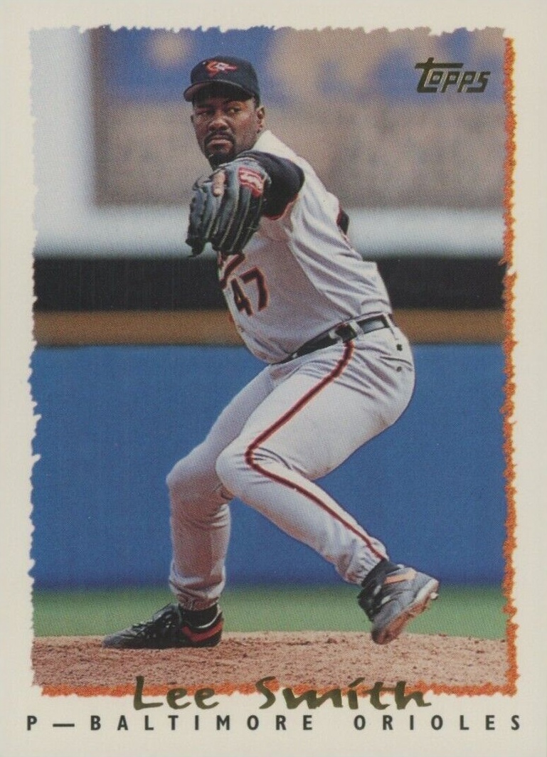 1995 Topps Lee Smith #425 Baseball Card
