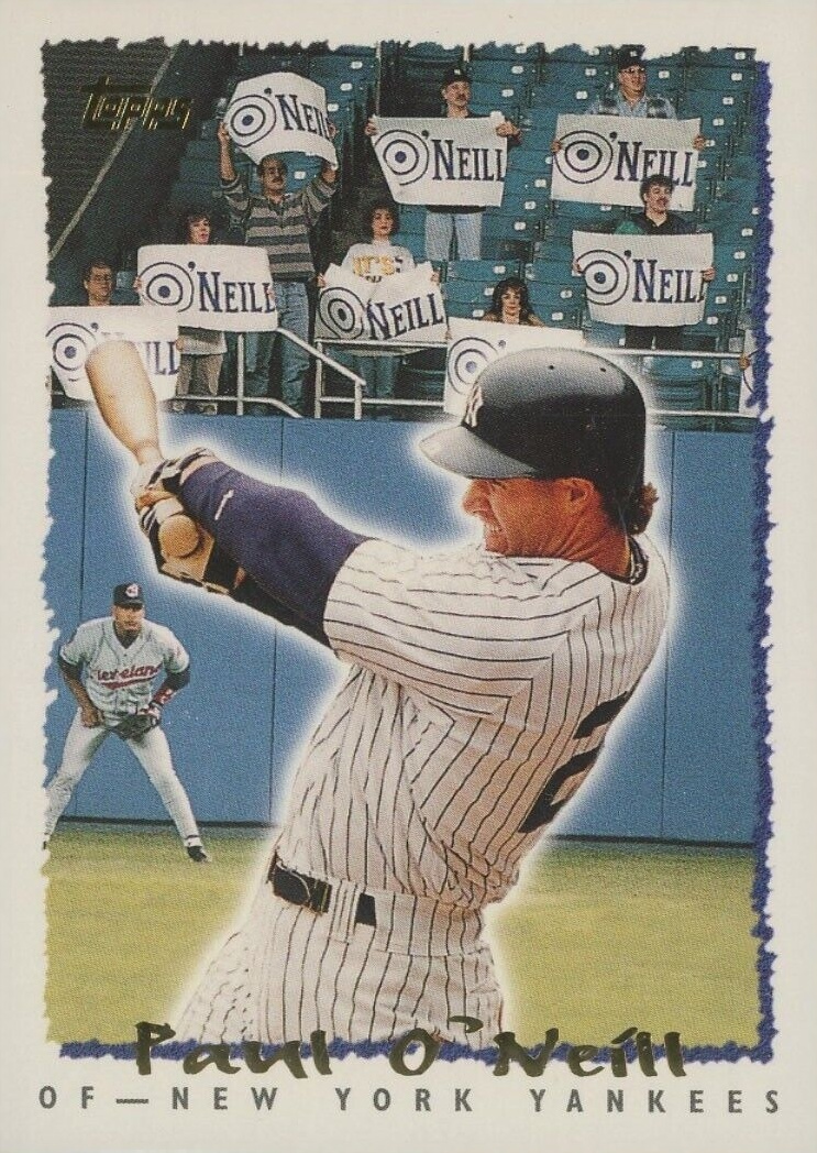 1995 Topps Paul O'Neill #426 Baseball Card