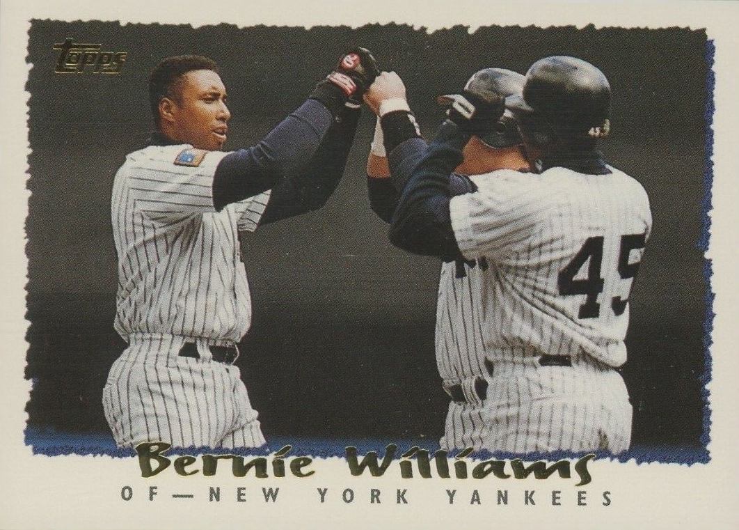 1995 Topps Bernie Williams #485 Baseball Card
