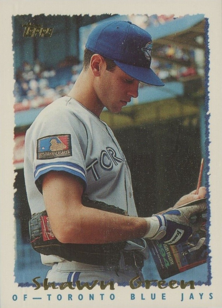 1995 Topps Shawn Green #514 Baseball Card