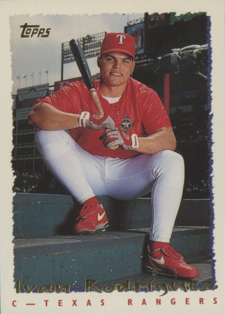 1995 Topps Ivan Rodriguez #543 Baseball Card