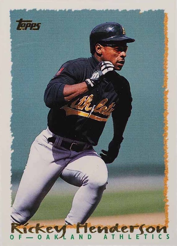 1995 Topps Rickey Henderson #559 Baseball Card