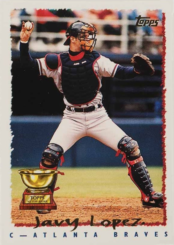 1995 Topps Javier Lopez #567 Baseball Card