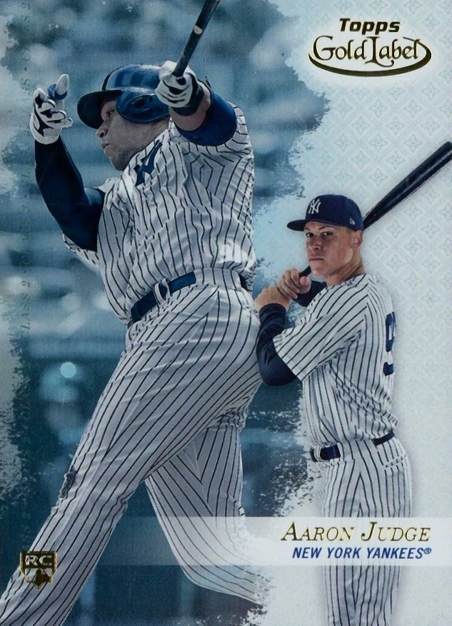 2017 Topps Gold Label Aaron Judge #86 Baseball Card