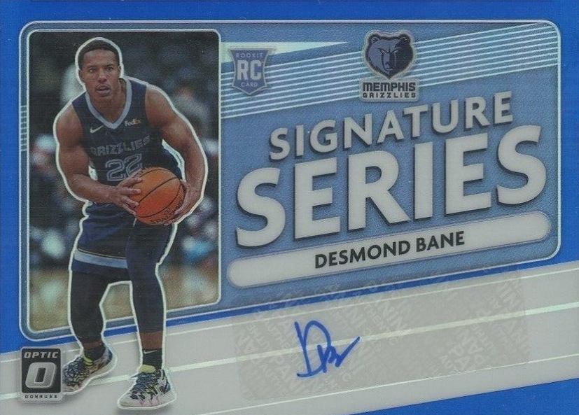 2020 Panini Donruss Optic Signature Series Desmond Bane #SSDES Basketball Card