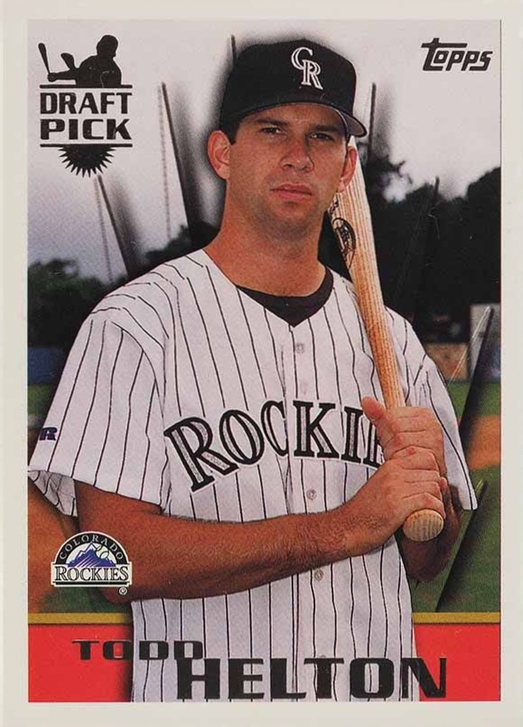 1996 Topps Todd Helton #13 Baseball Card