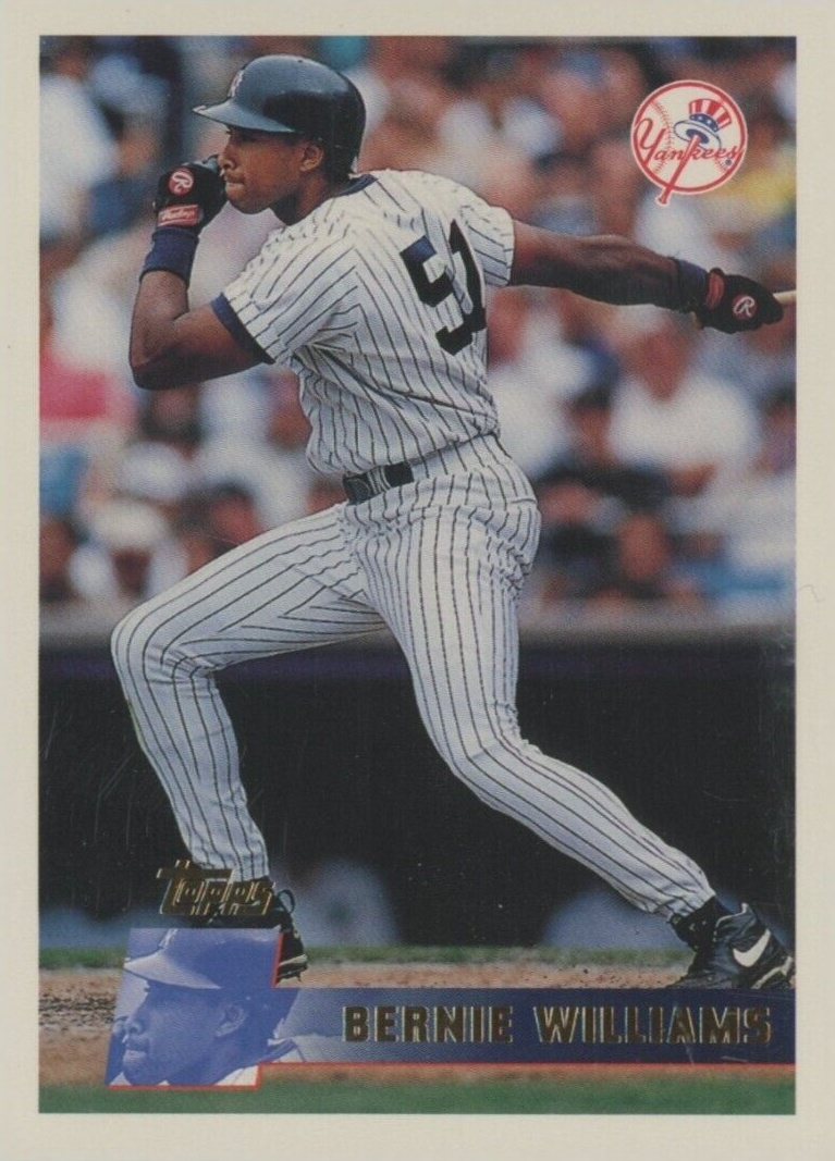 1996 Topps Bernie Williams #68 Baseball Card