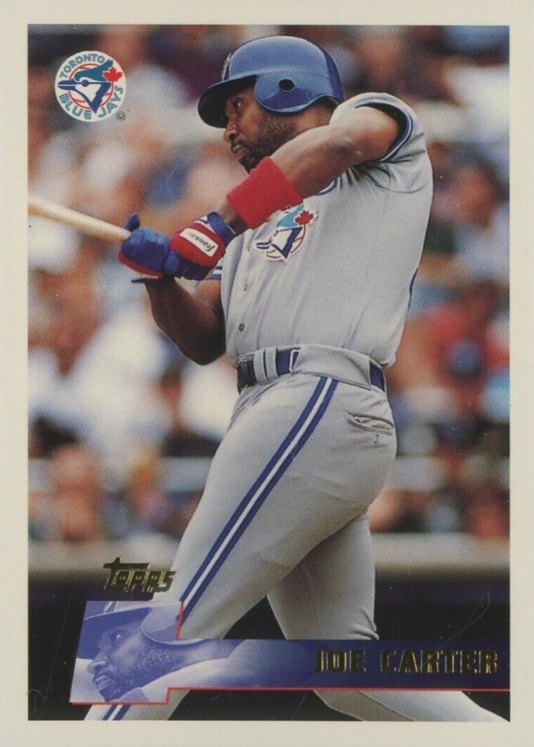 1996 Topps Joe Carter #115 Baseball Card