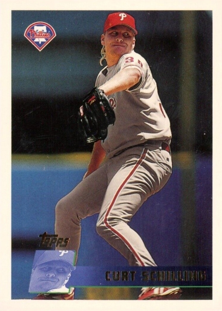 1996 Topps Curt Schilling #128 Baseball Card