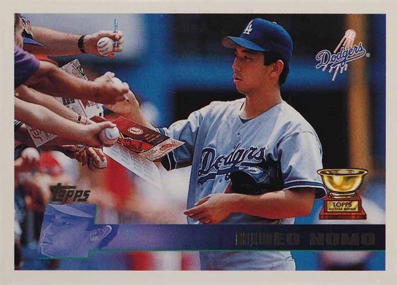 1996 Topps Hideo Nomo #136 Baseball Card