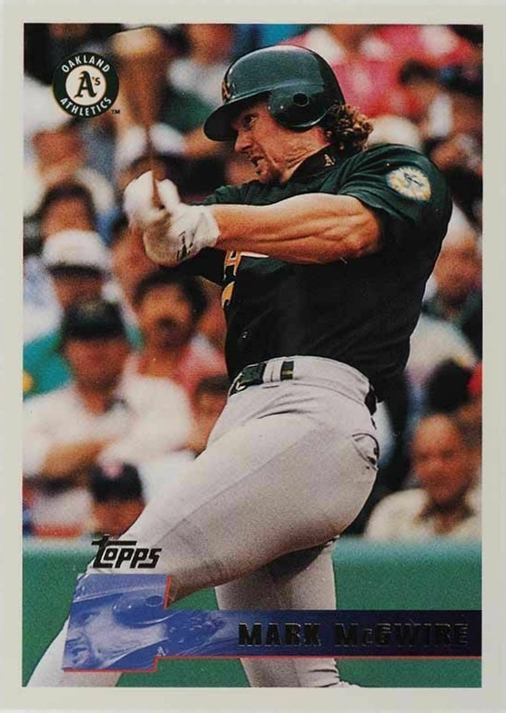 1996 Topps Mark McGwire #145 Baseball Card
