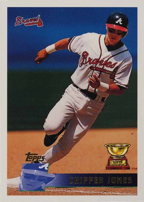 1996 Topps Chipper Jones #177 Baseball Card