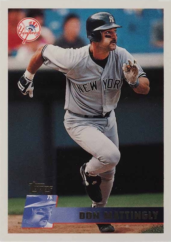 1996 Topps Don Mattingly #185 Baseball Card