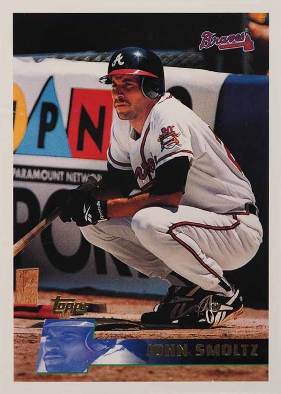 1996 Topps John Smoltz #189 Baseball Card