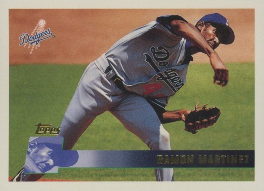 1996 Topps Ramon Martinez #206 Baseball Card