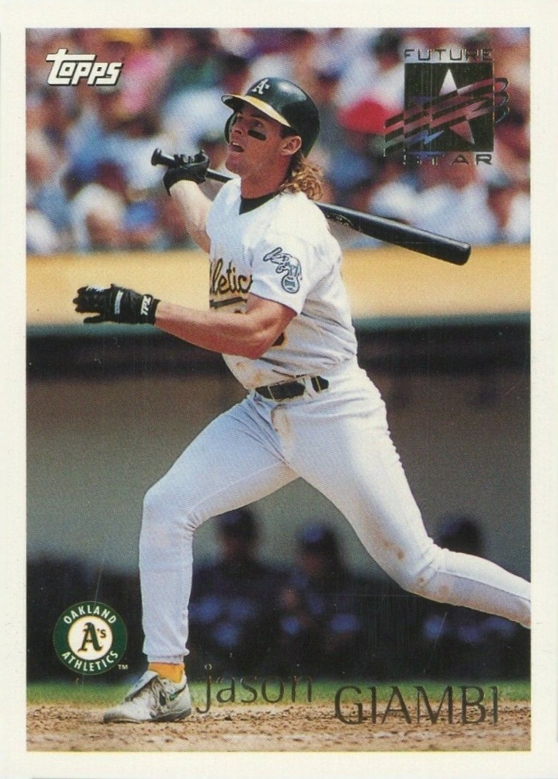 1996 Topps Jason Giambi #210 Baseball Card