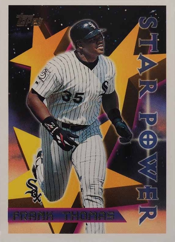 1996 Topps Frank Thomas #229 Baseball Card