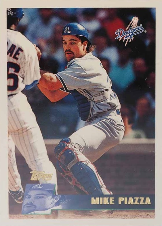1996 Topps Mike Piazza #246 Baseball Card