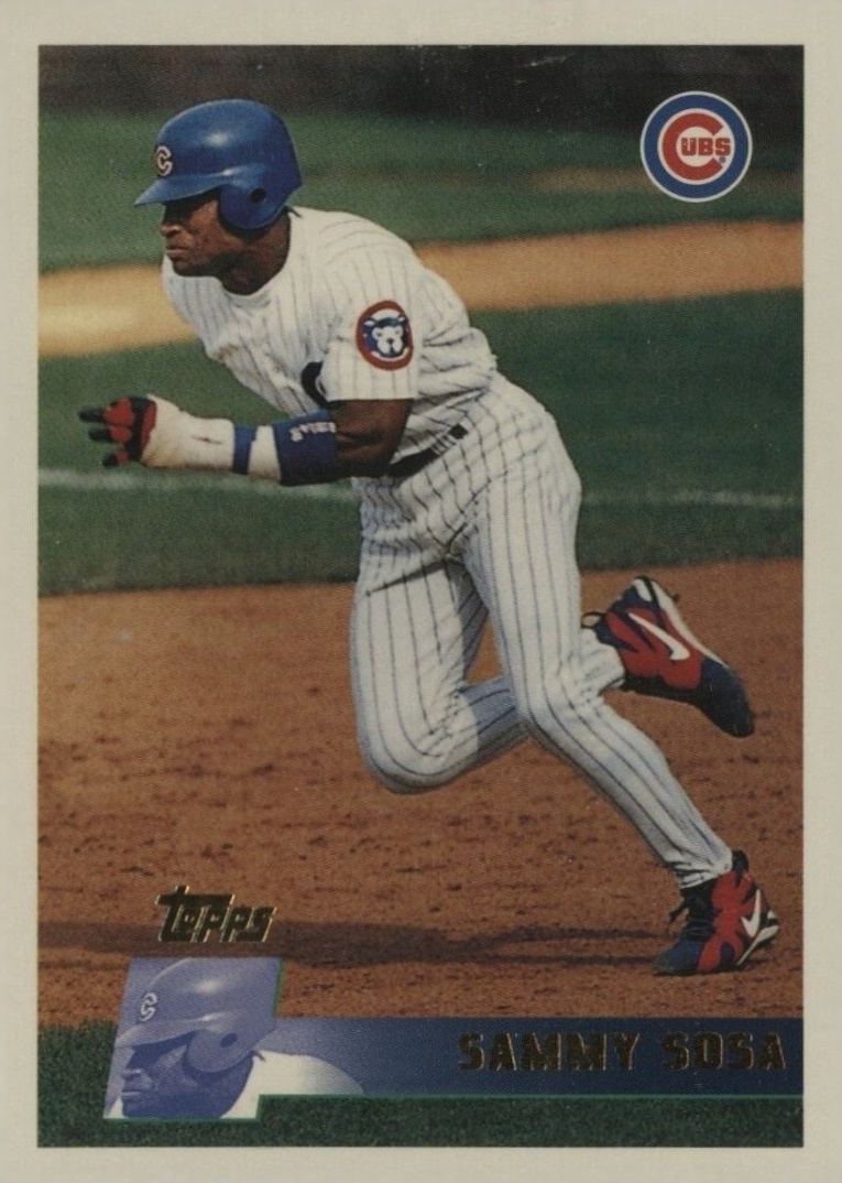 1996 Topps Sammy Sosa #252 Baseball Card