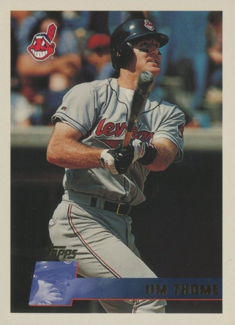 1996 Topps Jim Thome #253 Baseball Card