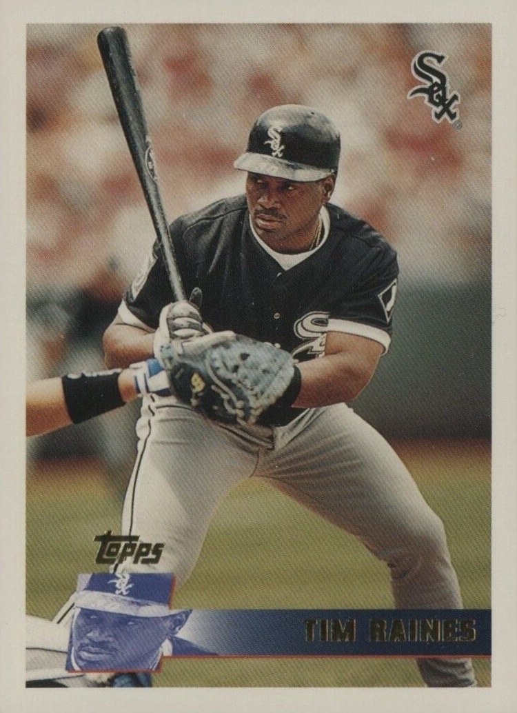 1996 Topps Tim Raines #272 Baseball Card