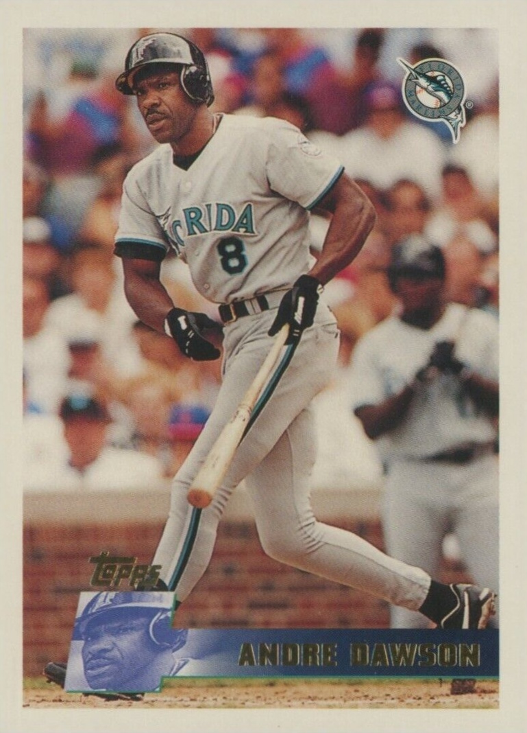 1996 Topps Andre Dawson #275 Baseball Card