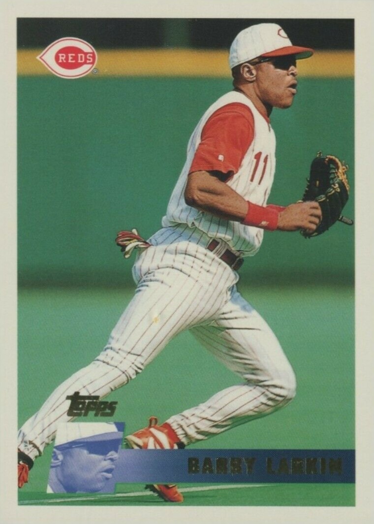 1996 Topps Barry Larkin #293 Baseball Card