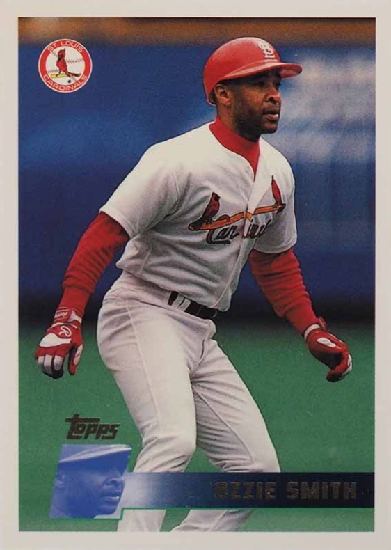 1996 Topps Ozzie Smith #301 Baseball Card