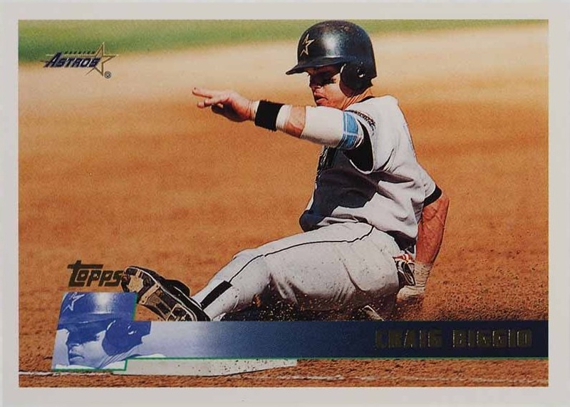 1996 Topps Craig Biggio #306 Baseball Card