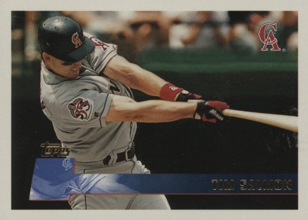 1996 Topps Tim Salmon #319 Baseball Card
