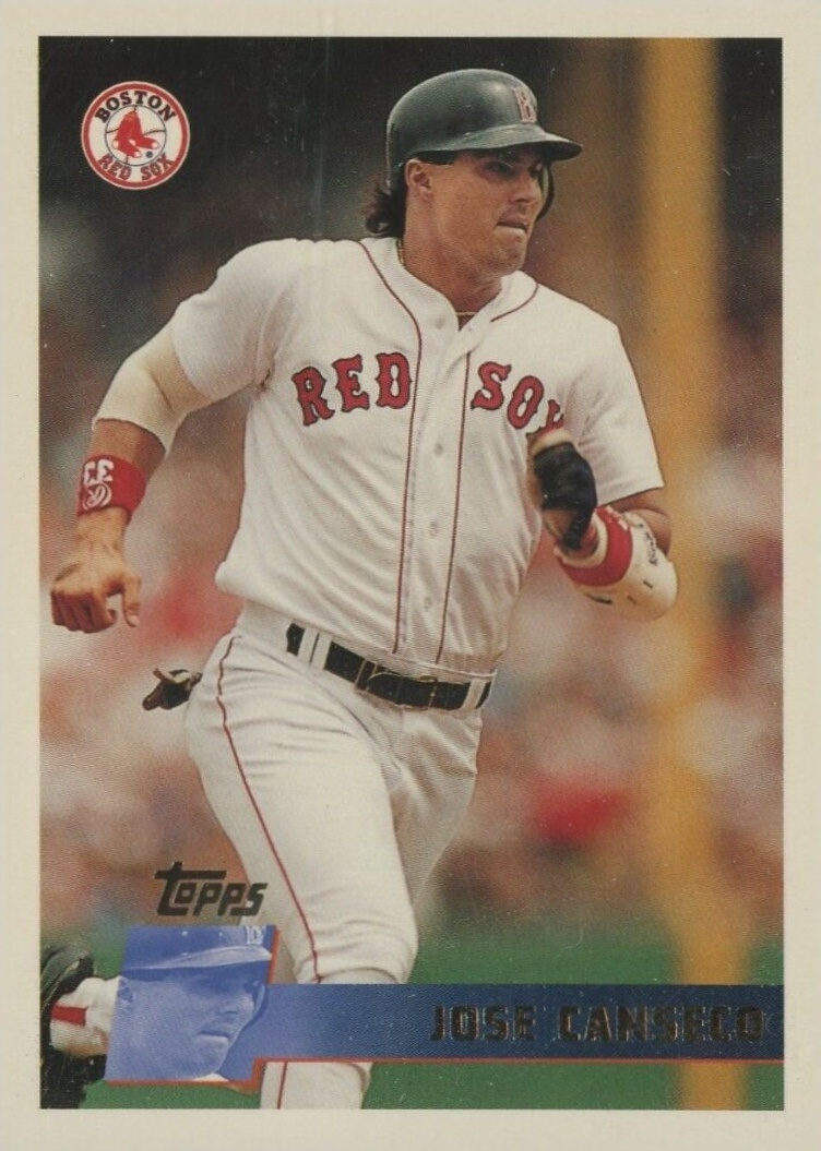 1996 Topps Jose Canseco #362 Baseball Card