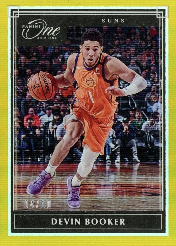 2019 Panini One and One Devin Booker #75 Basketball Card