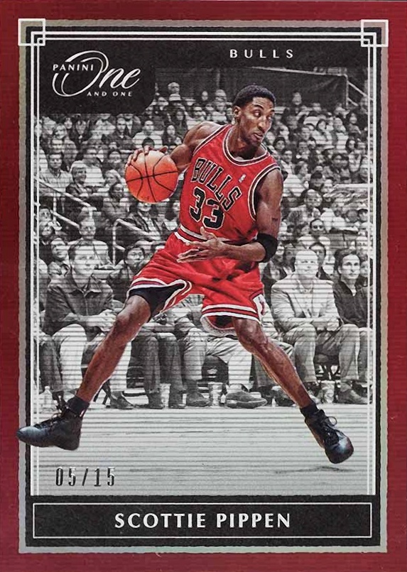 2019 Panini One and One Scottie Pippen #164 Basketball Card