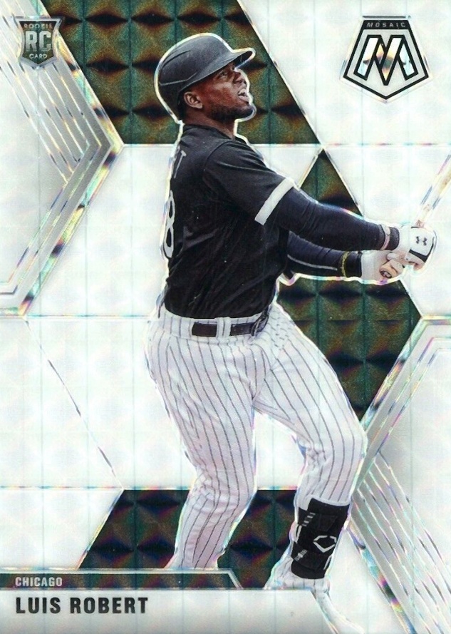 2020 Panini Chronicles Mosaic Luis Robert #66 Baseball Card