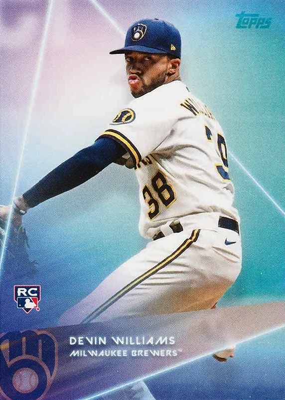 2020 Topps X Steve Aoki Devin Williams #95 Baseball Card