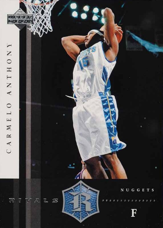 2004 Upper Deck Rivals Carmelo Anthony #18 Basketball Card