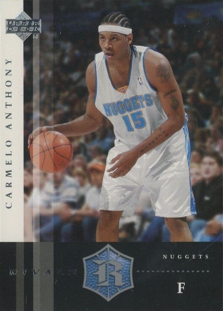 2004 Upper Deck Rivals Carmelo Anthony #24 Basketball Card