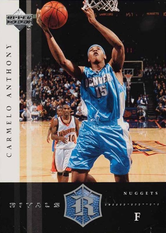 2004 Upper Deck Rivals Carmelo Anthony #26 Basketball Card