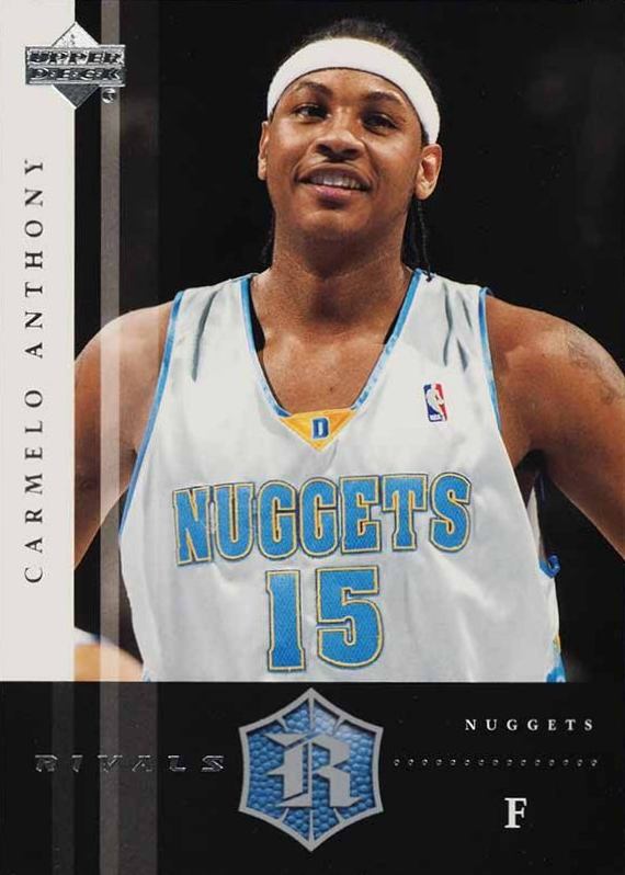 2004 Upper Deck Rivals Carmelo Anthony #16 Basketball Card