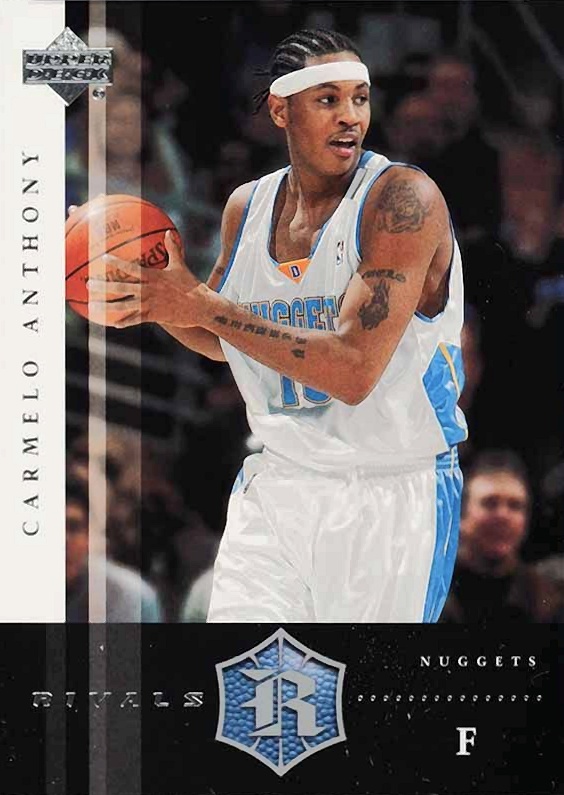 2004 Upper Deck Rivals Carmelo Anthony #23 Basketball Card
