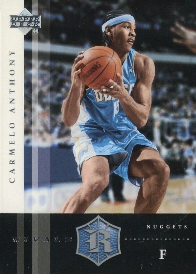 2004 Upper Deck Rivals Carmelo Anthony #25 Basketball Card