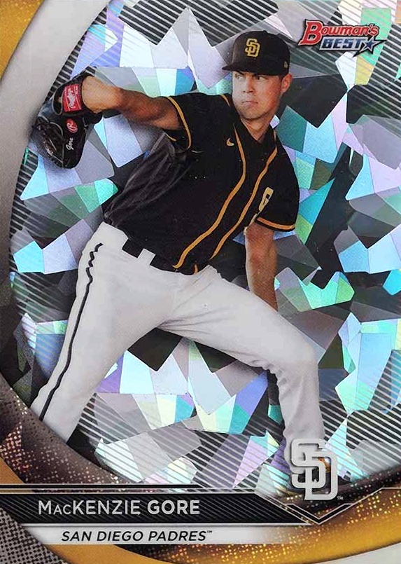 2020 Bowman's Best Top Prospects MacKenzie Gore #TP24 Baseball Card