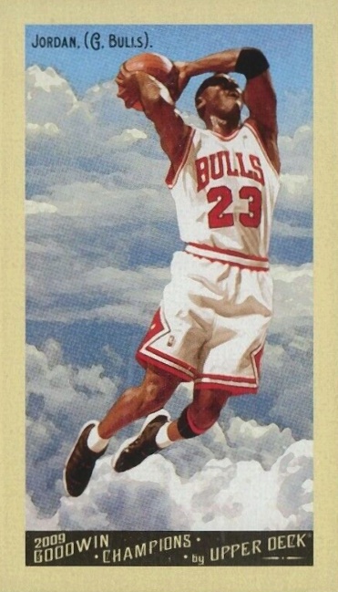 2009 Goodwin Champions Michael Jordan #114 Basketball Card