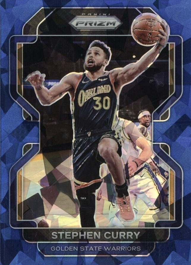 2021 Panini Prizm Stephen Curry #154 Basketball Card