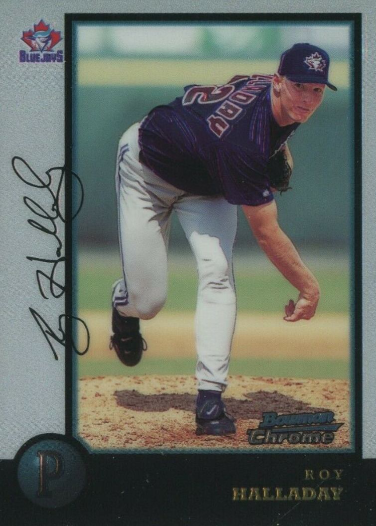 1998 Bowman Chrome Roy Halladay #75 Baseball Card