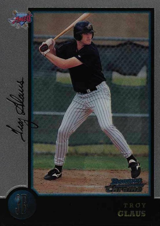 1998 Bowman Chrome Troy Glaus #134 Baseball Card