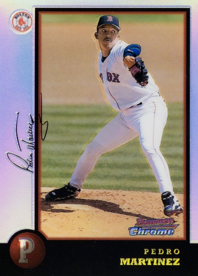 1998 Bowman Chrome Pedro Martinez #234 Baseball Card