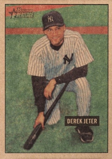2005 Bowman Heritage Derek Jeter #26 Baseball Card